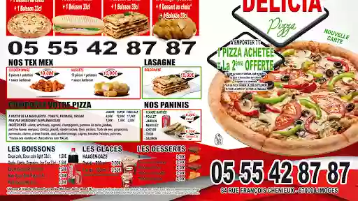 PIZZA DELICIA LIMOGES