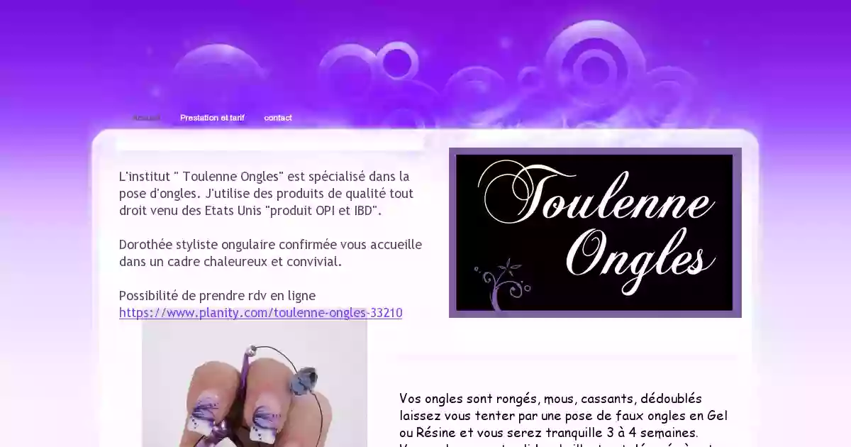 Toulenne ongles