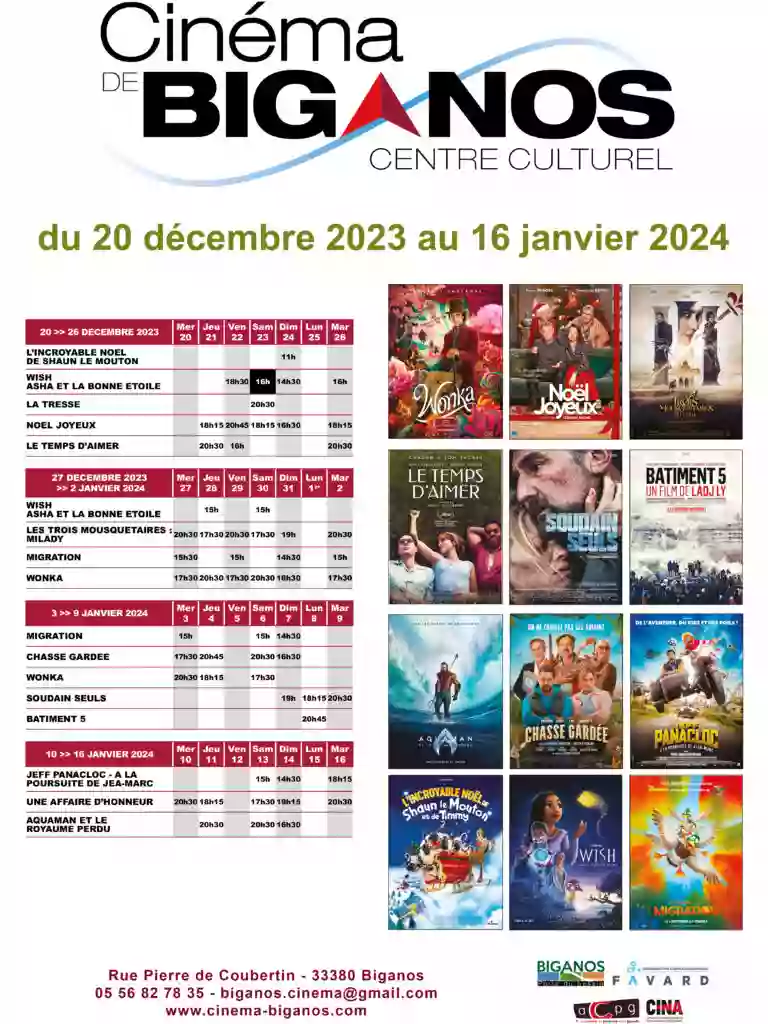 Cinéma Espace Culturel Biganos