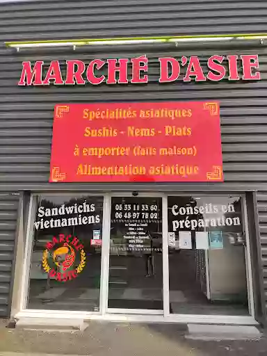 Marché d'Asie