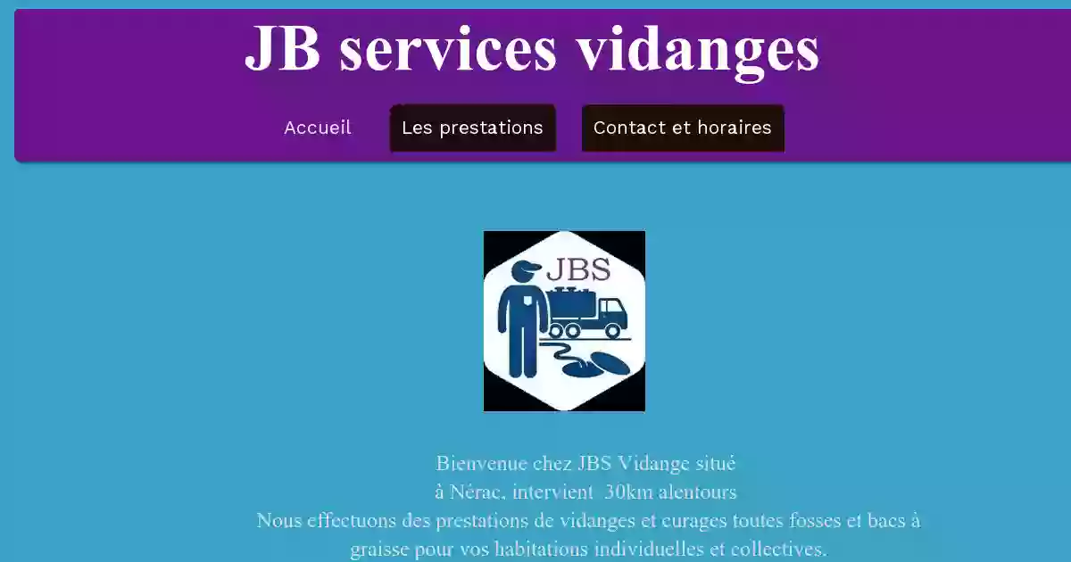 JBSERVICES VIDANGES NERAC