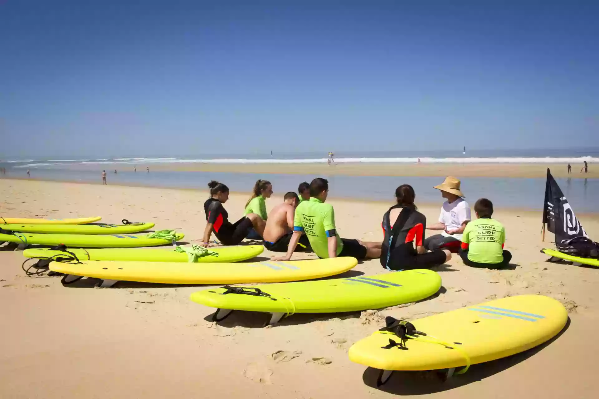 WANNASURFBETTER Lit et Mixe / Cap de L'Homy, Cours de surf, stages de surf, locations