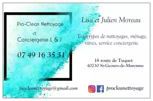 Pro-clean Nettoyage et Conciergerie L & J