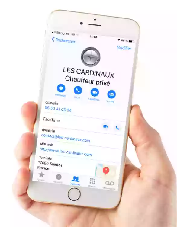 Les Cardinaux, chauffeur privé