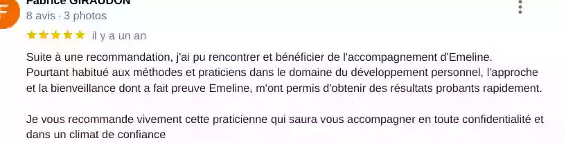 Emeline Ablancourt - Hypnose - Psychothérapie- EMDR - stress, angoisses, tabac, poids, deuil, phobies...