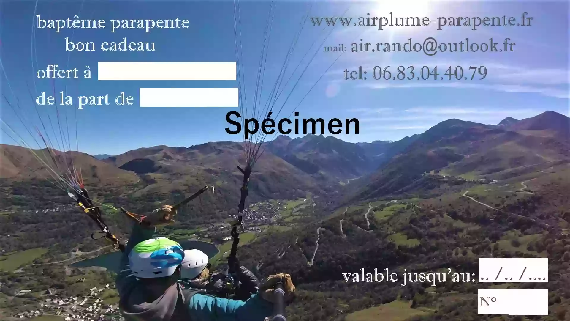 airplume-parapente loudenvielle st lary