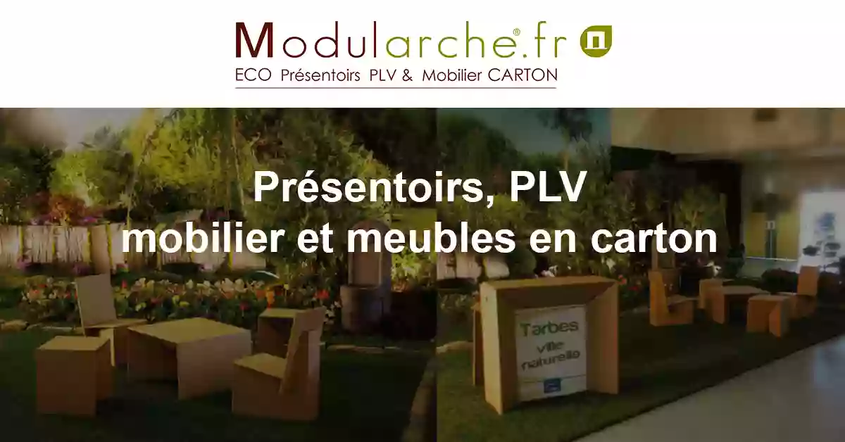 Modularche | Concepteur de meubles en carton