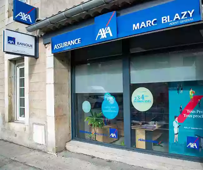 AXA Assurance et Banque Marc Blazy