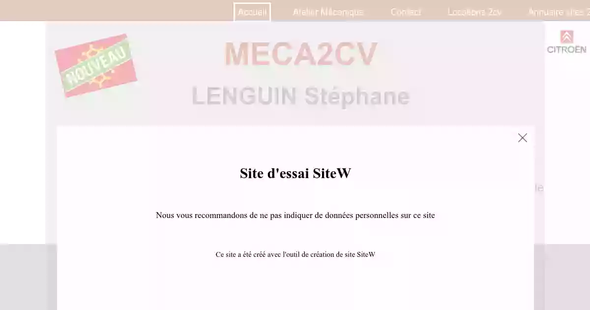 MECA2CV - Lenguin Stephane