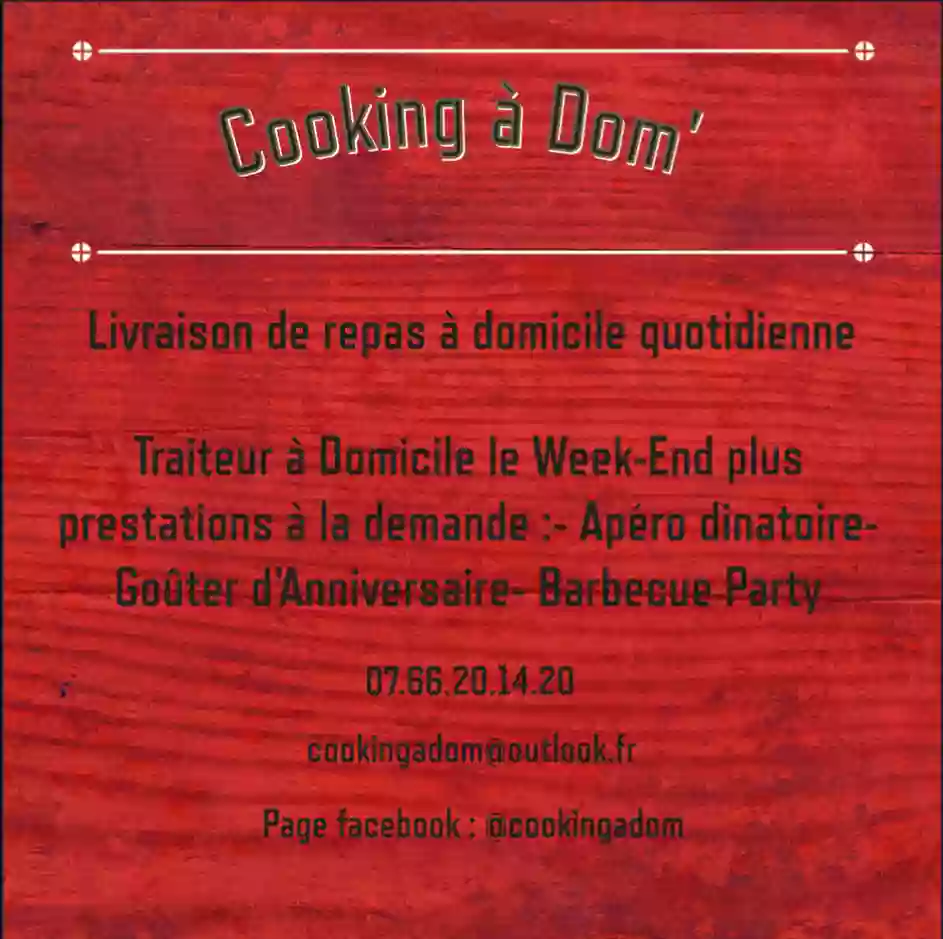 Cooking à Dom'