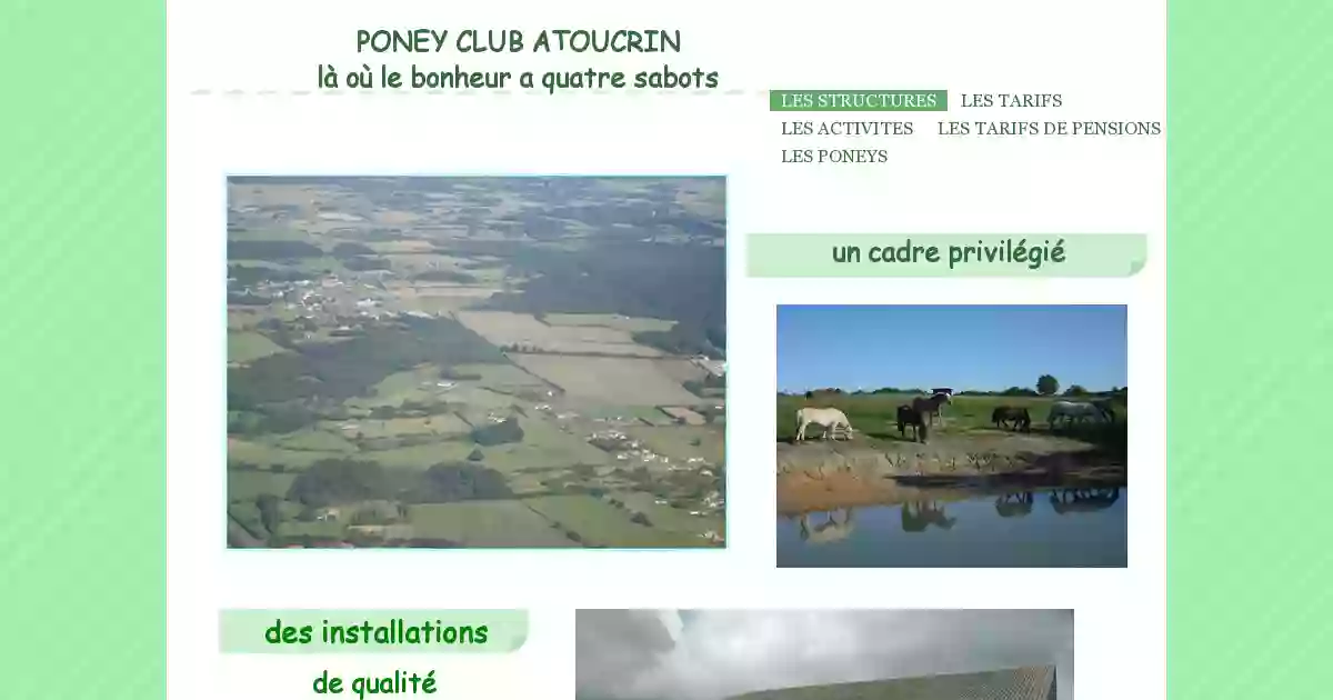 Poney club Atoucrin