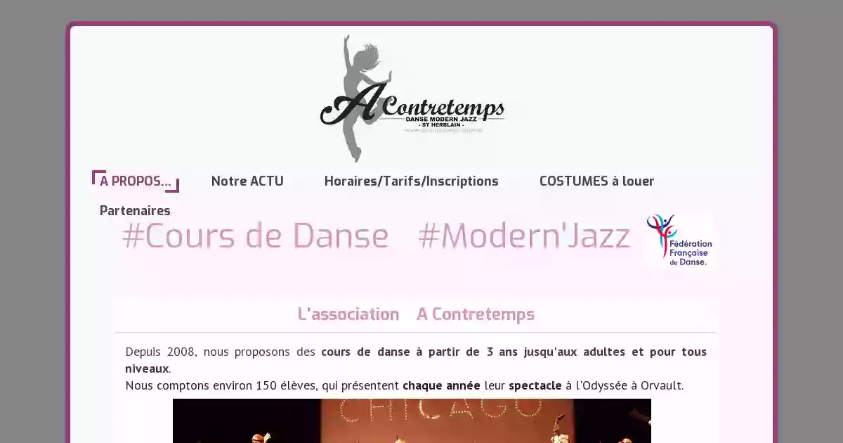 A Contretemps - Cours de danse