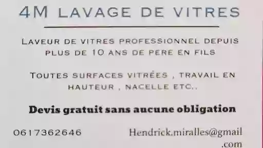 4M LAVAGE DE VITRES