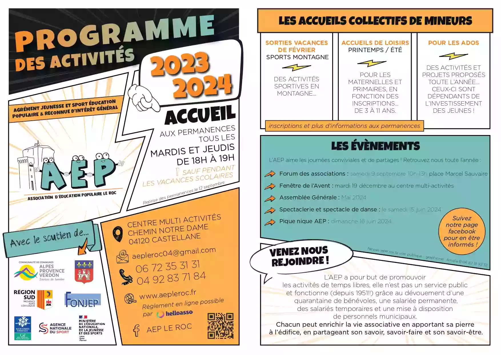 Association d'Education Populaire Le Roc