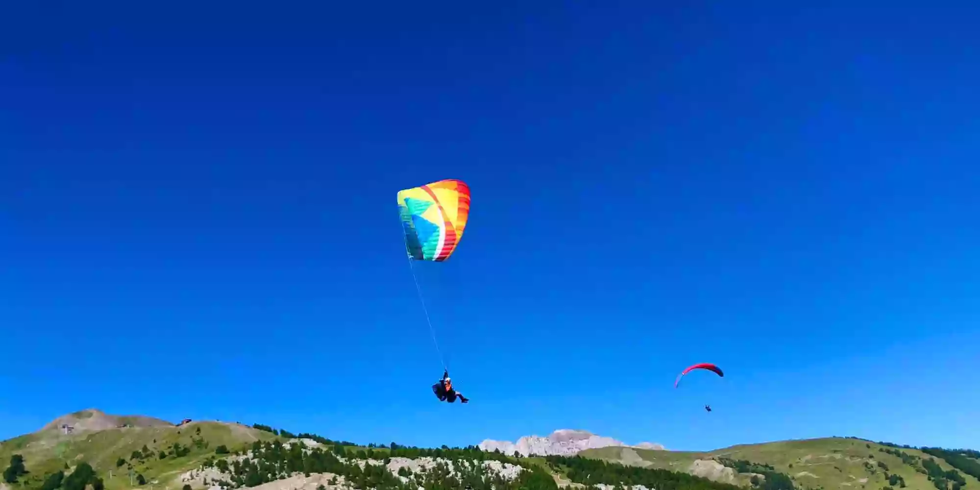 Incondition' Aile Parapente, école Pra Loup