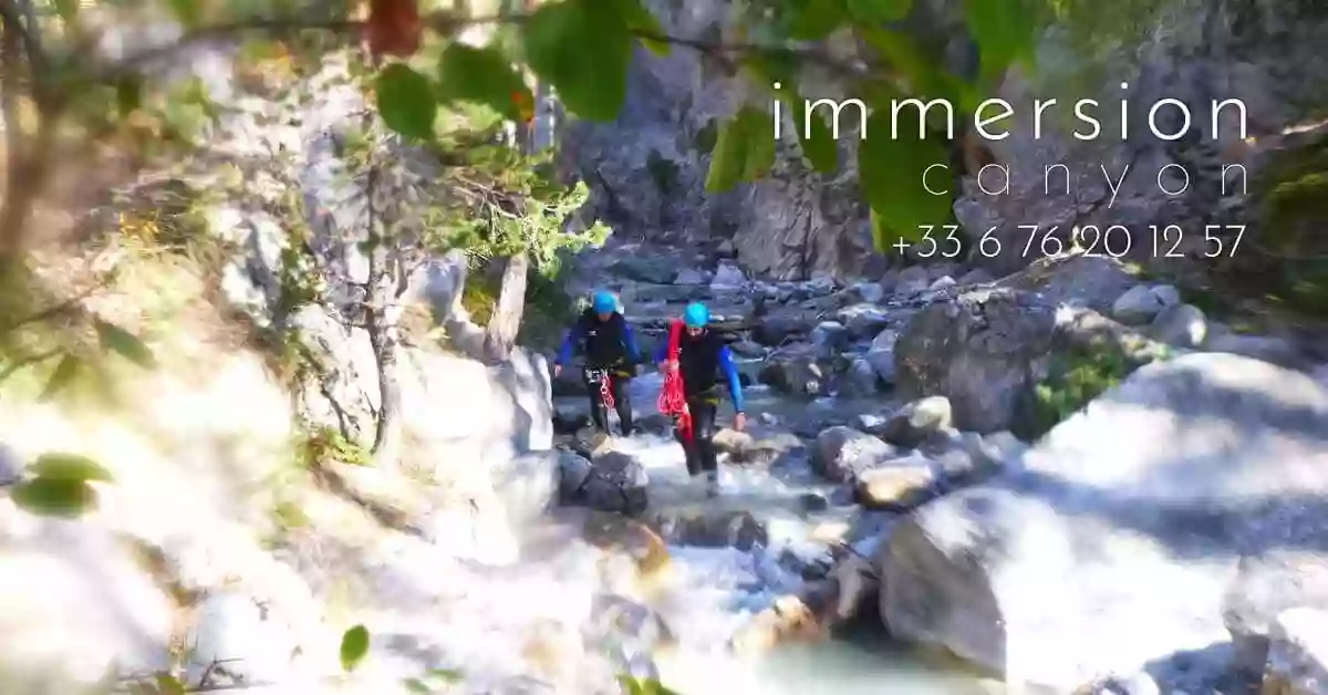 Immersion Canyon - Canyoning Briançon, Serre-Chevalier