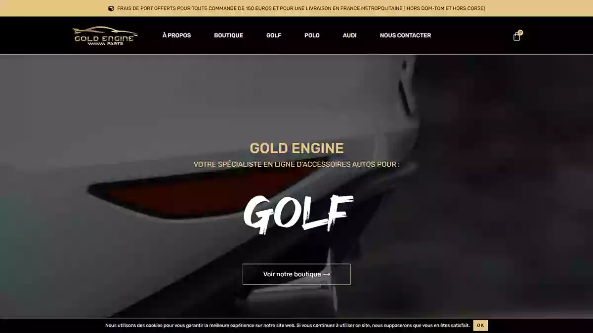 Gold Engine Parts